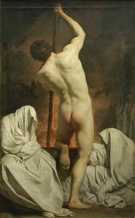 Caron pasando las sombras - Pierre Subleyras