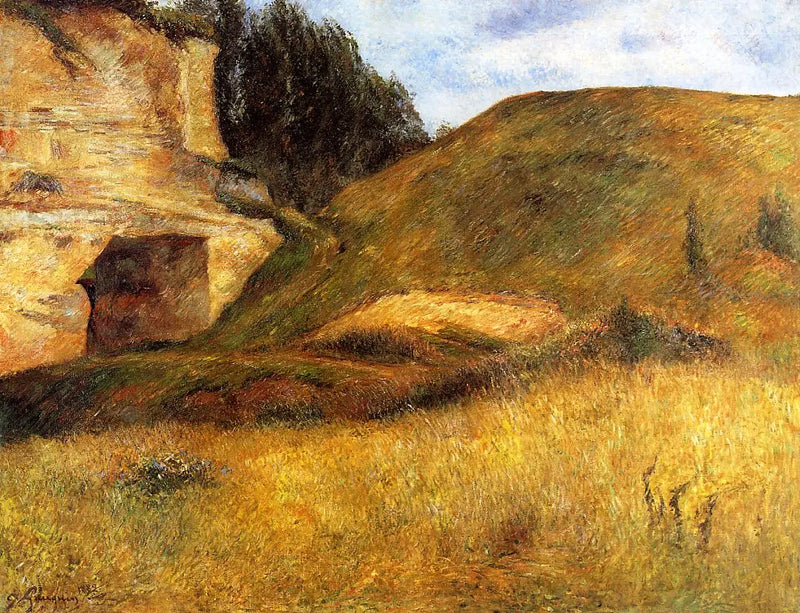 Carrière en los alrededores de Pontoise - Paul Gauguin