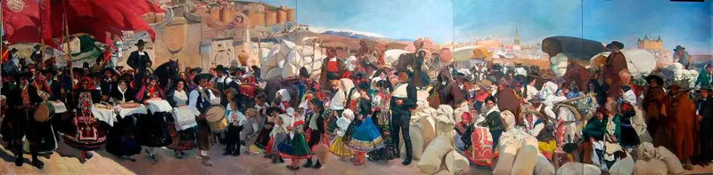 Castilla, la fiesta del pan - Joaquín Sorolla
