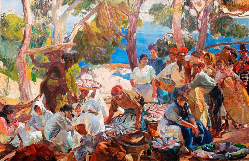 Cataluña. El pez - Joaquín Sorolla