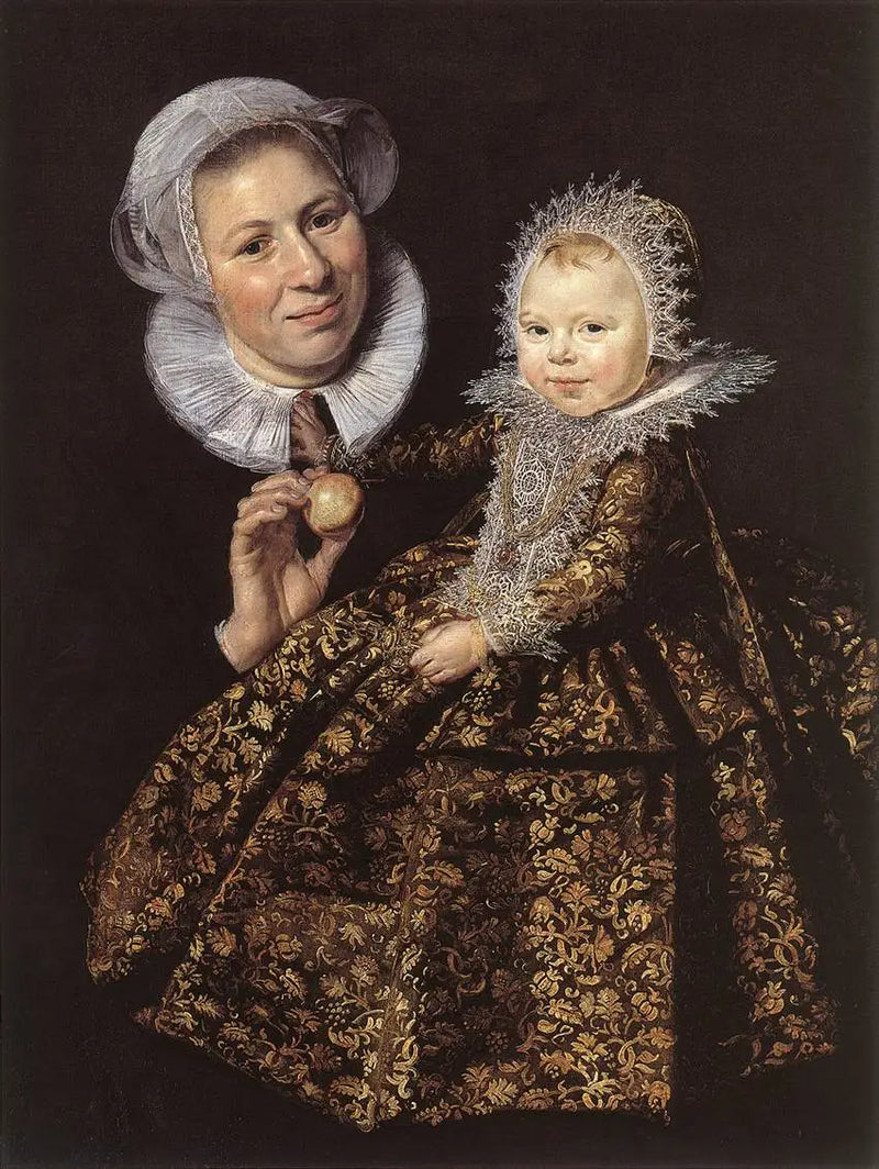 Catharina Hooft y su nodriza - Frans Hals