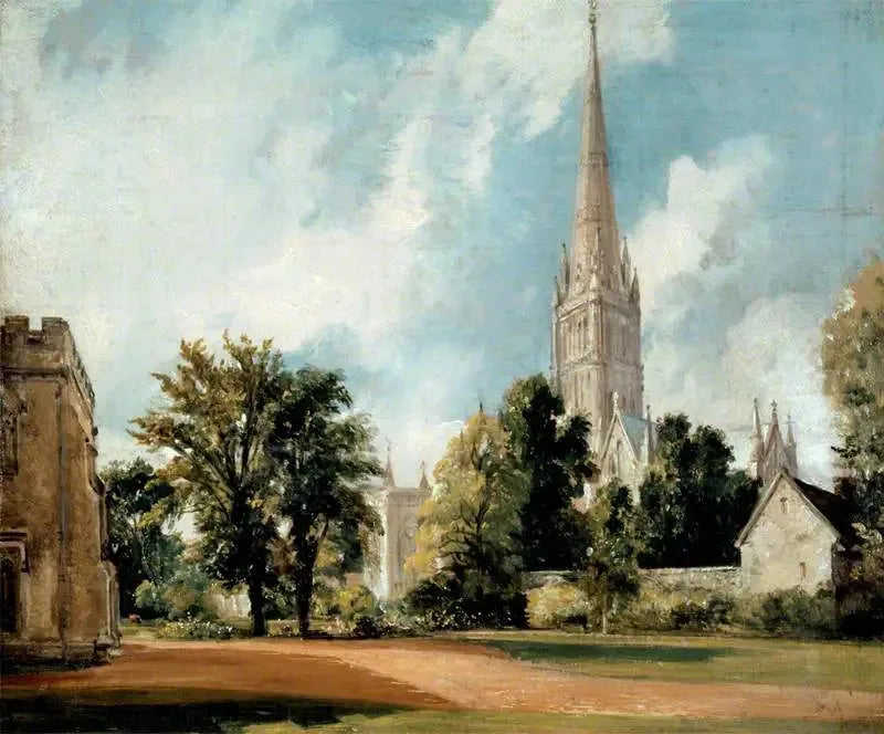Catedral de Salisbury desde la cerca - John Constable