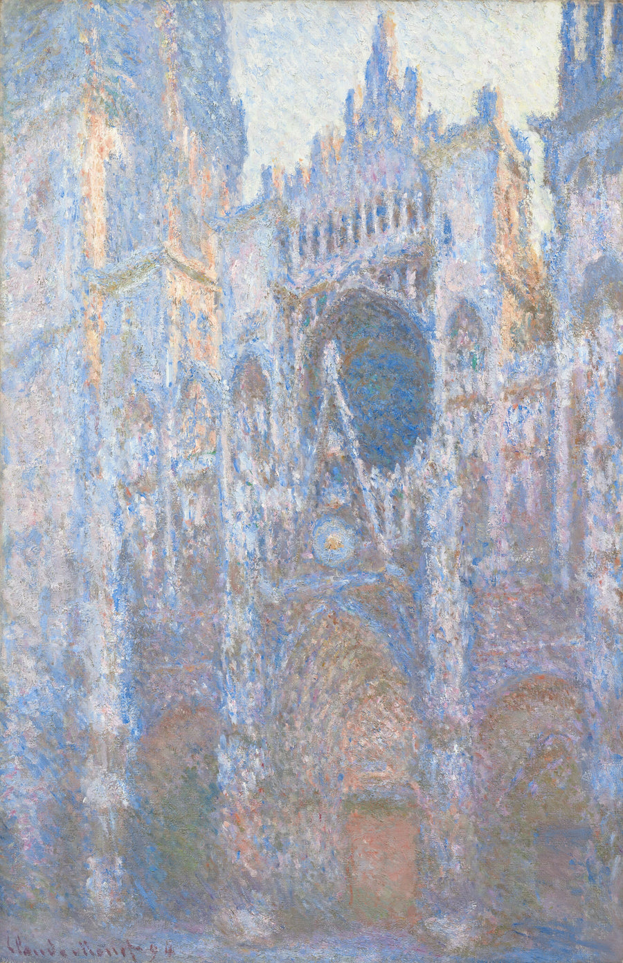 La Catedral de Rouen, el Portal - Claude Monet