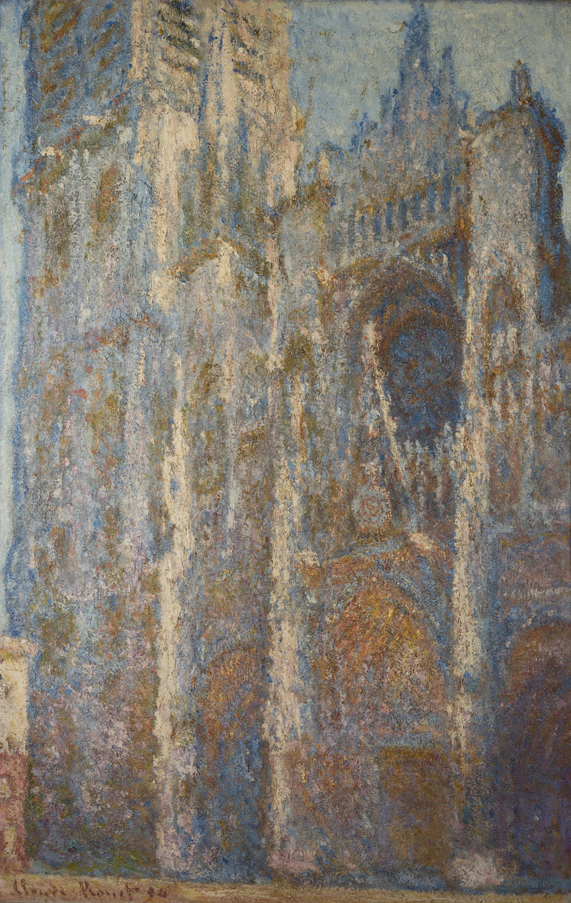 La Catedral de Rouen, el Portal y la Torre de Albane, Mediodía - Claude Monet