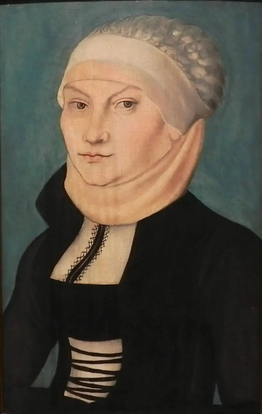 Catalina de Bora, en busto, mirando hacia la izquierda - Lucas Cranach el Viejo