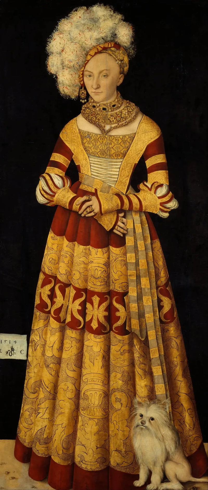 Catalina de Mecklenburg (1487-1561) - Lucas Cranach el Viejo