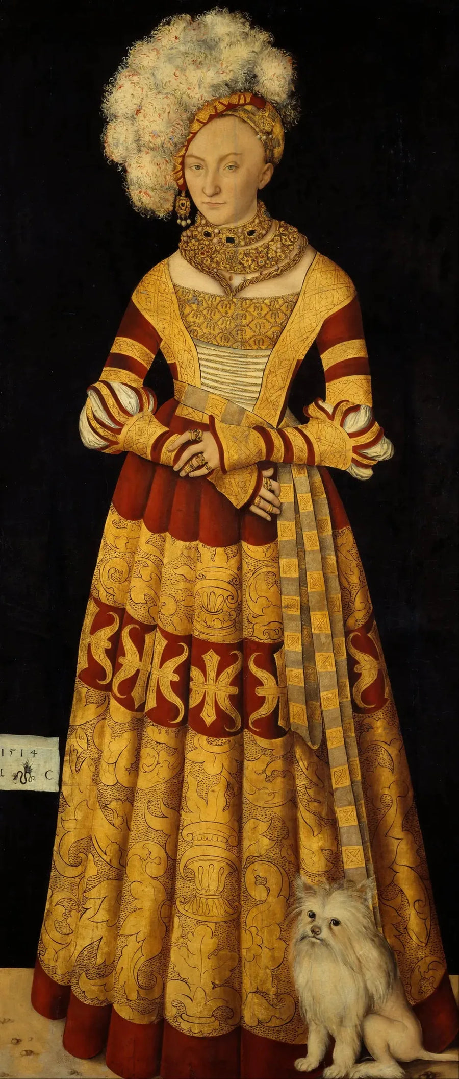 Catalina de Mecklenburg (1487-1561) - Lucas Cranach el Viejo