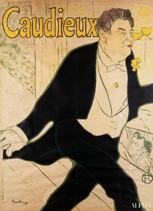 Caudieux - Toulouse Lautrec - Reproductions de tableaux et peintures haut de gamme