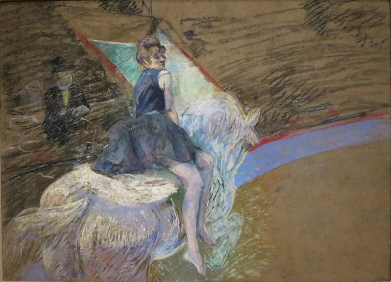 Caballera en el circo Fernando - Henri de Toulouse-Lautrec