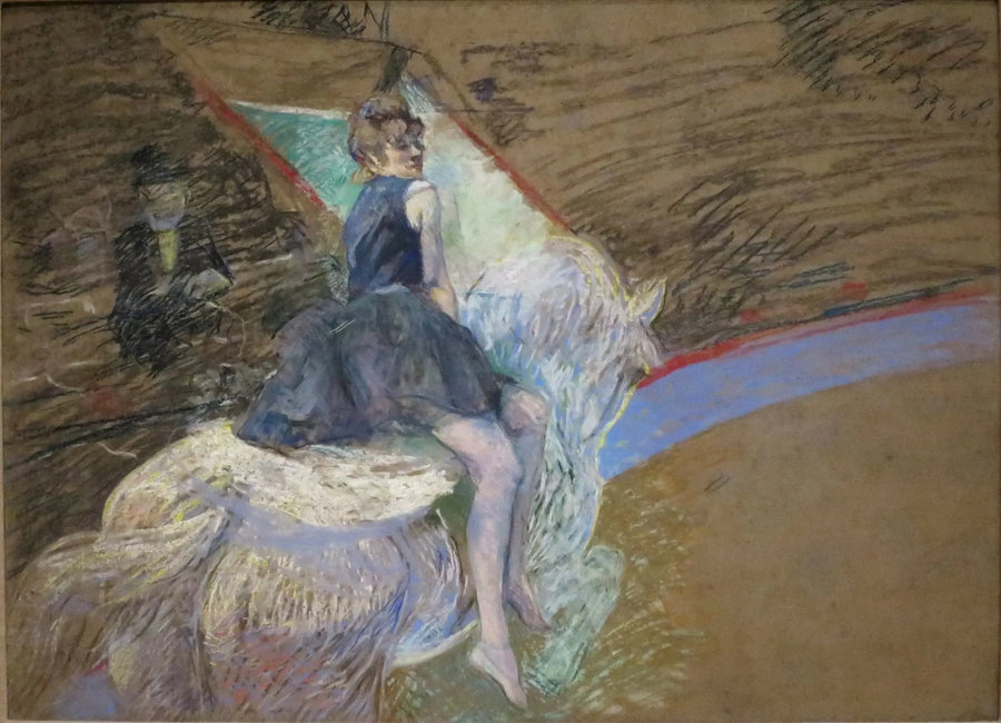 Caballera en el circo Fernando - Henri de Toulouse-Lautrec