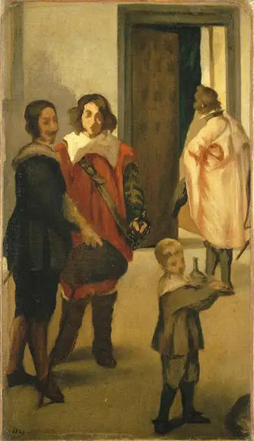Caballeros españoles - Édouard Manet