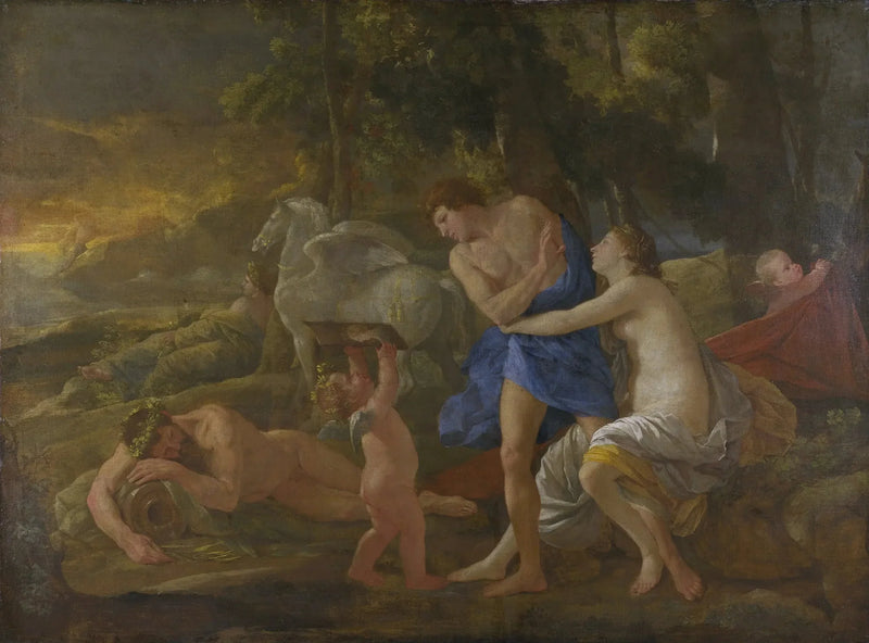 Céfale y Aurora - Nicolas Poussin