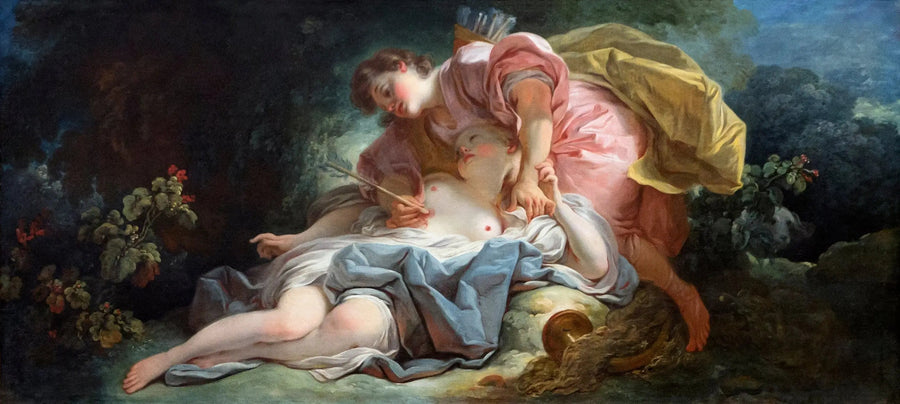 Céfale y Procris - Jean-Honoré Fragonard