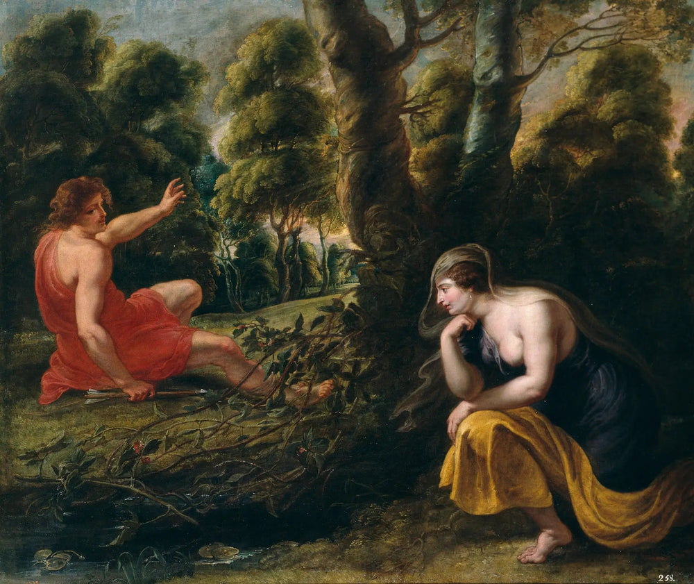 Céphale et Procris - Peter Paul Rubens image 1 reproduction d’œuvre d’art à l’huile