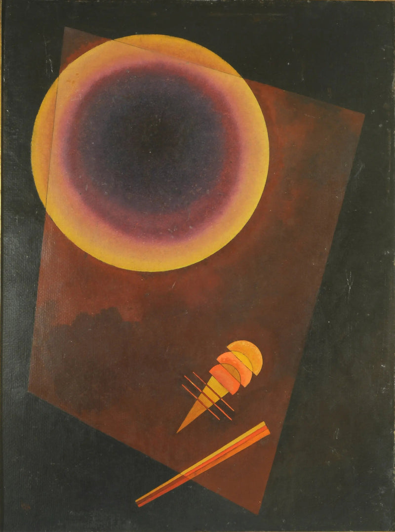 Círculo (con marrón) - Vassily Kandinsky