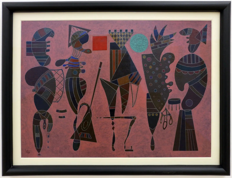Círculo y Cuadrado - Vassily Kandinsky