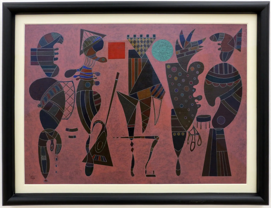 Círculo y Cuadrado - Vassily Kandinsky