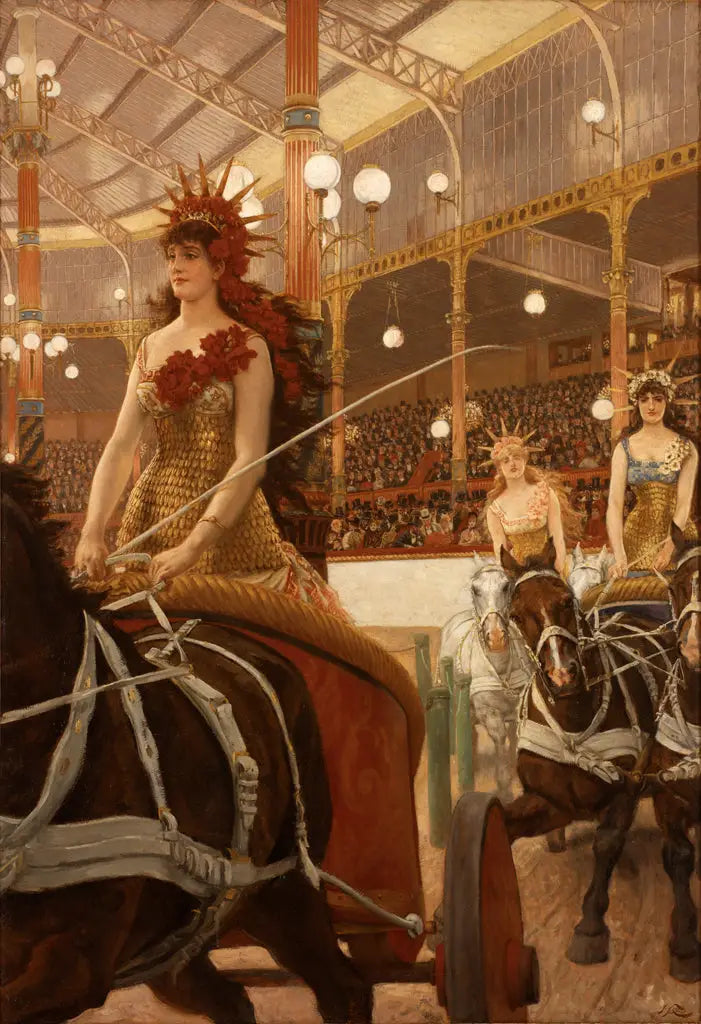 Estas damas de los carruajes - James Tissot