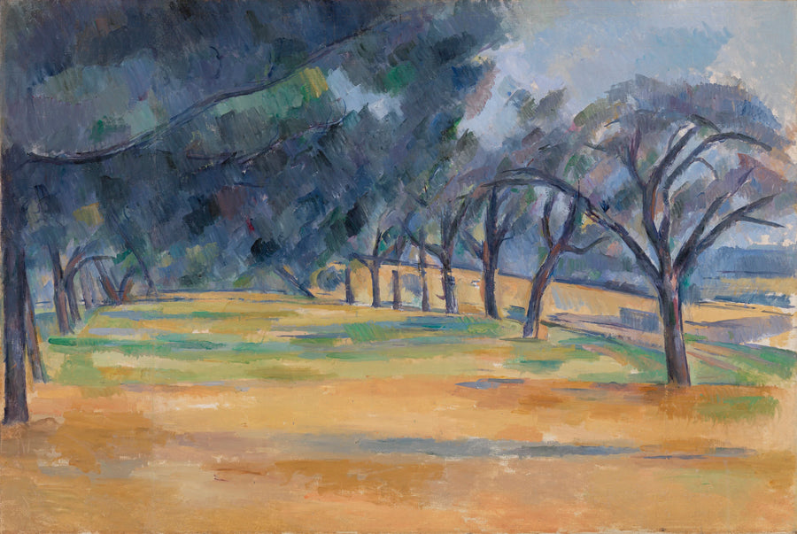 El Paseo de Marines - Paul Cézanne