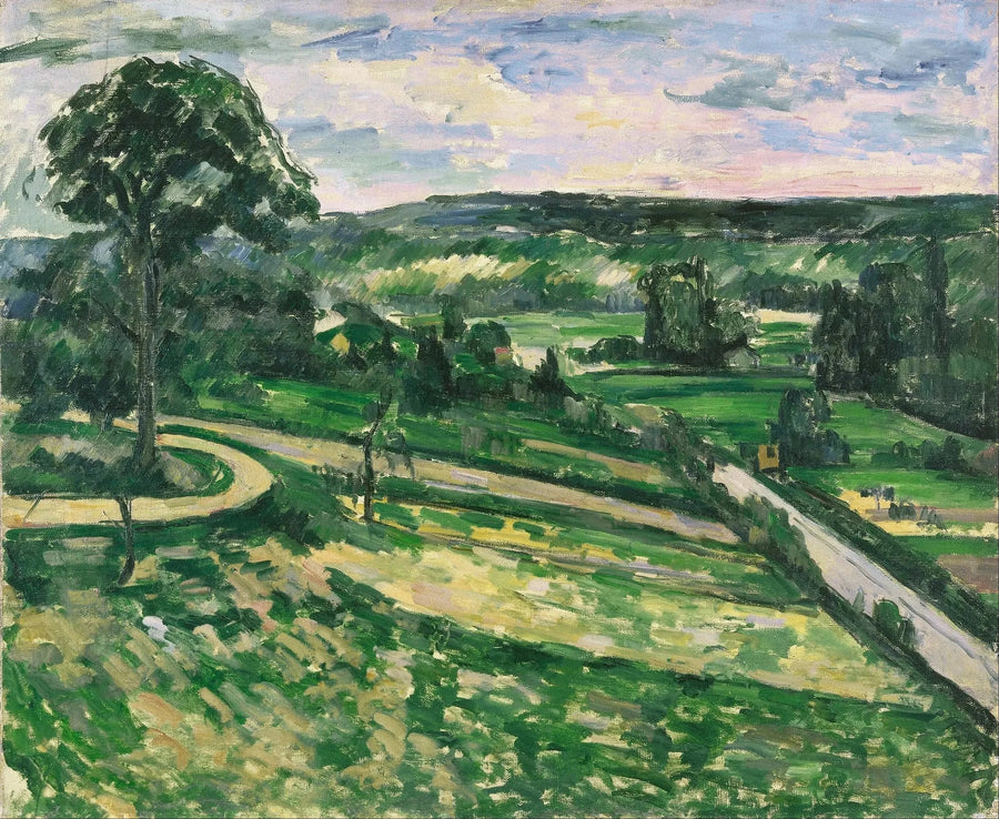 El Árbol en la Encrucijada - Paul Cézanne