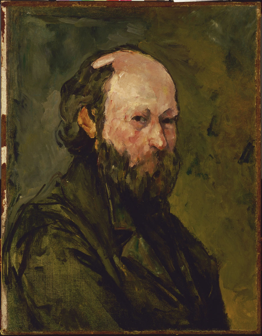 Retrato del artista - Paul Cézanne