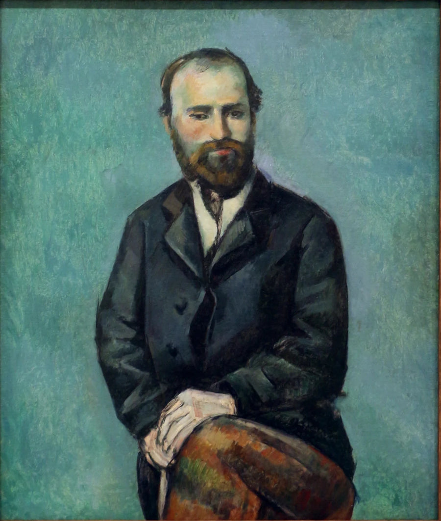 Retrato del artista, según una fotografía - Paul Cézanne