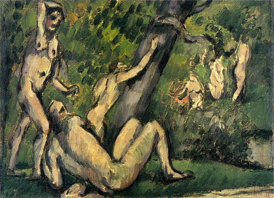 El baño - Paul Cézanne
