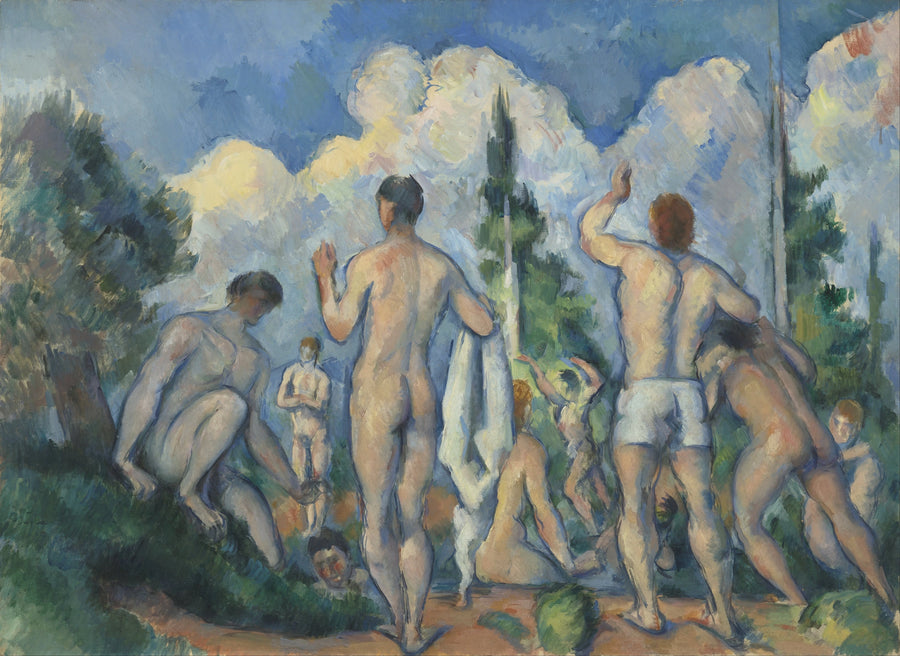 Los Bañistas - Paul Cézanne