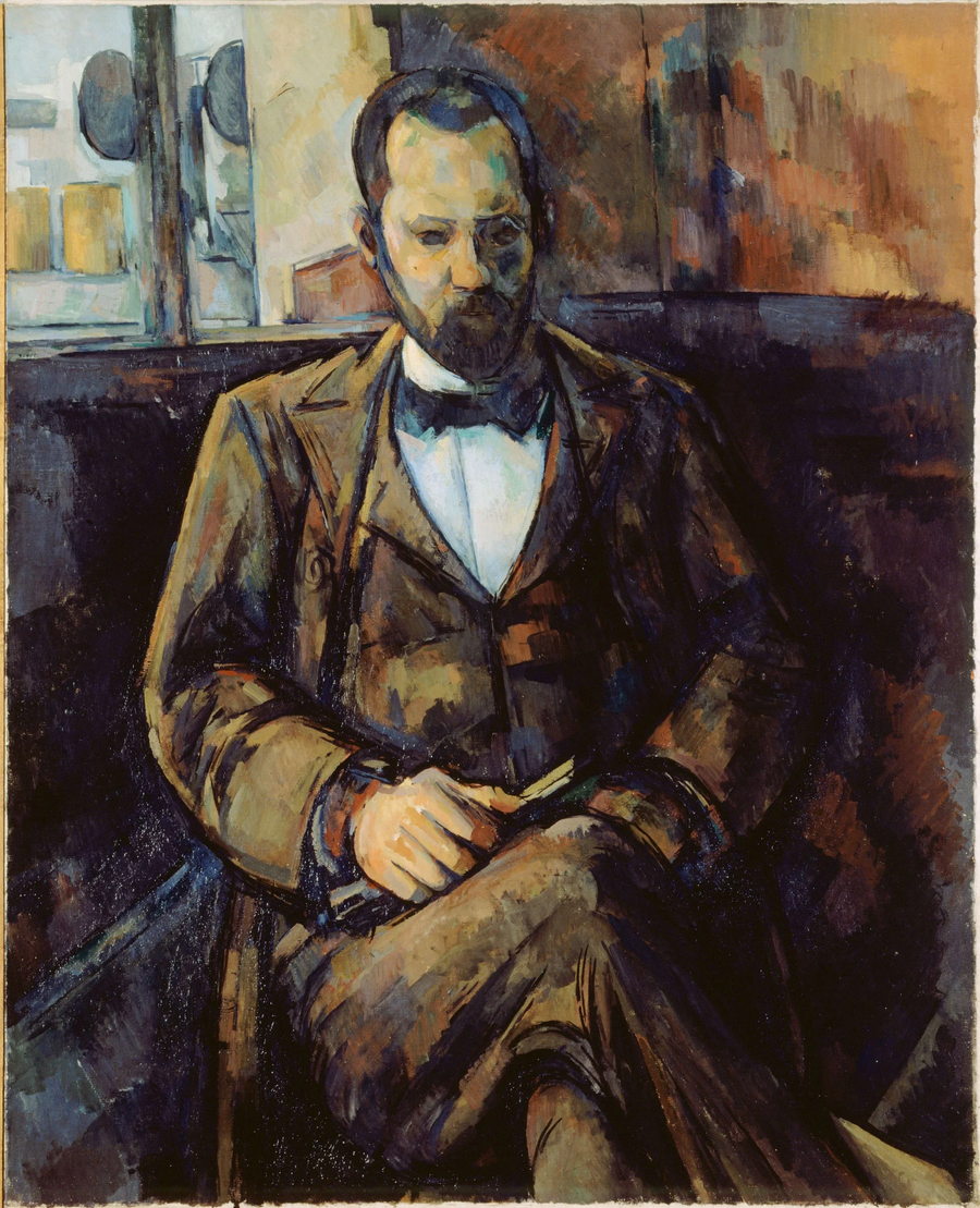 Retrato de Ambroise Vollard - Paul Cézanne