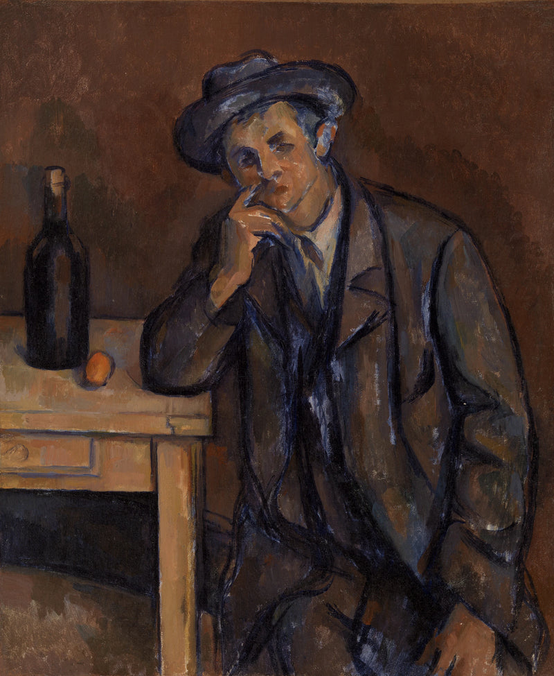 El Bebedor - Paul Cézanne