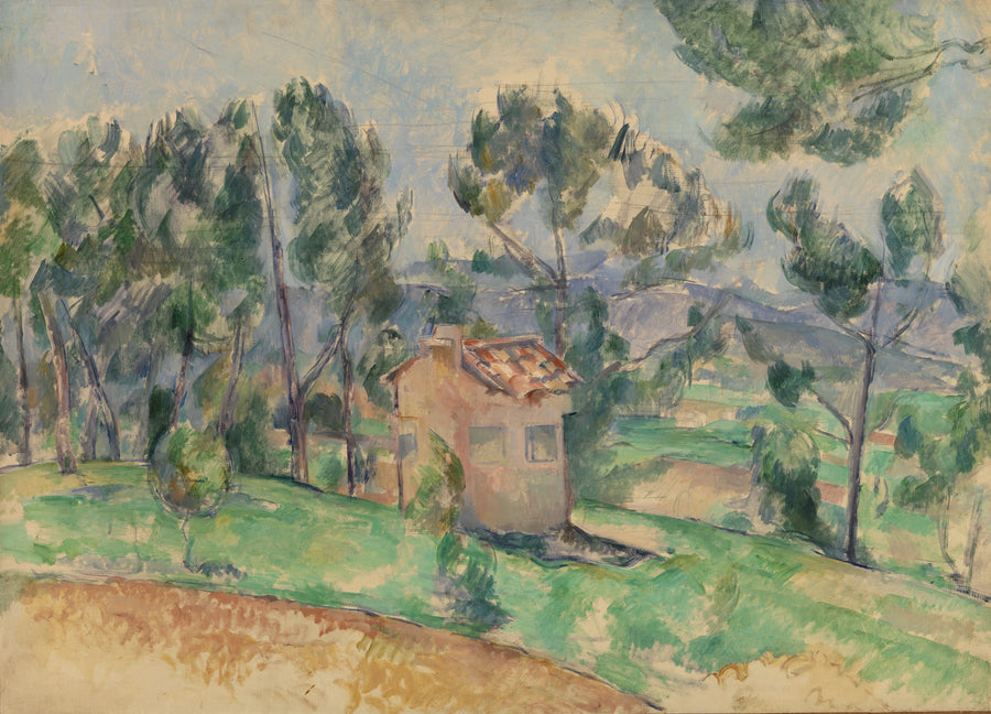 Cabaña de caza en Provenza - Paul Cézanne