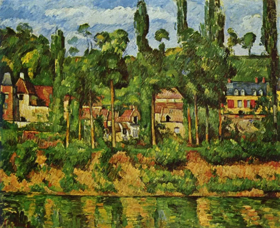 El Castillo de Médan - Paul Cézanne