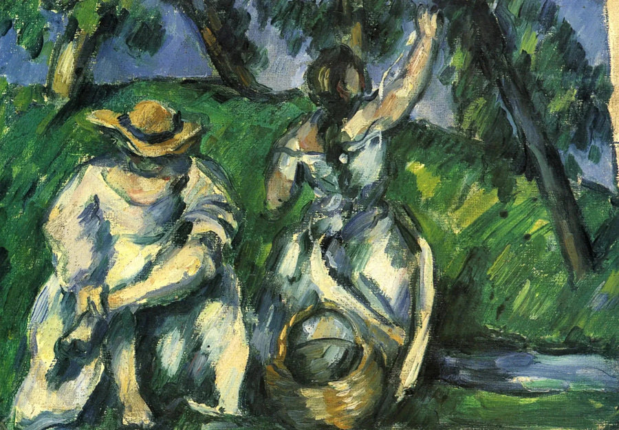 La Cosecha - Paul Cézanne