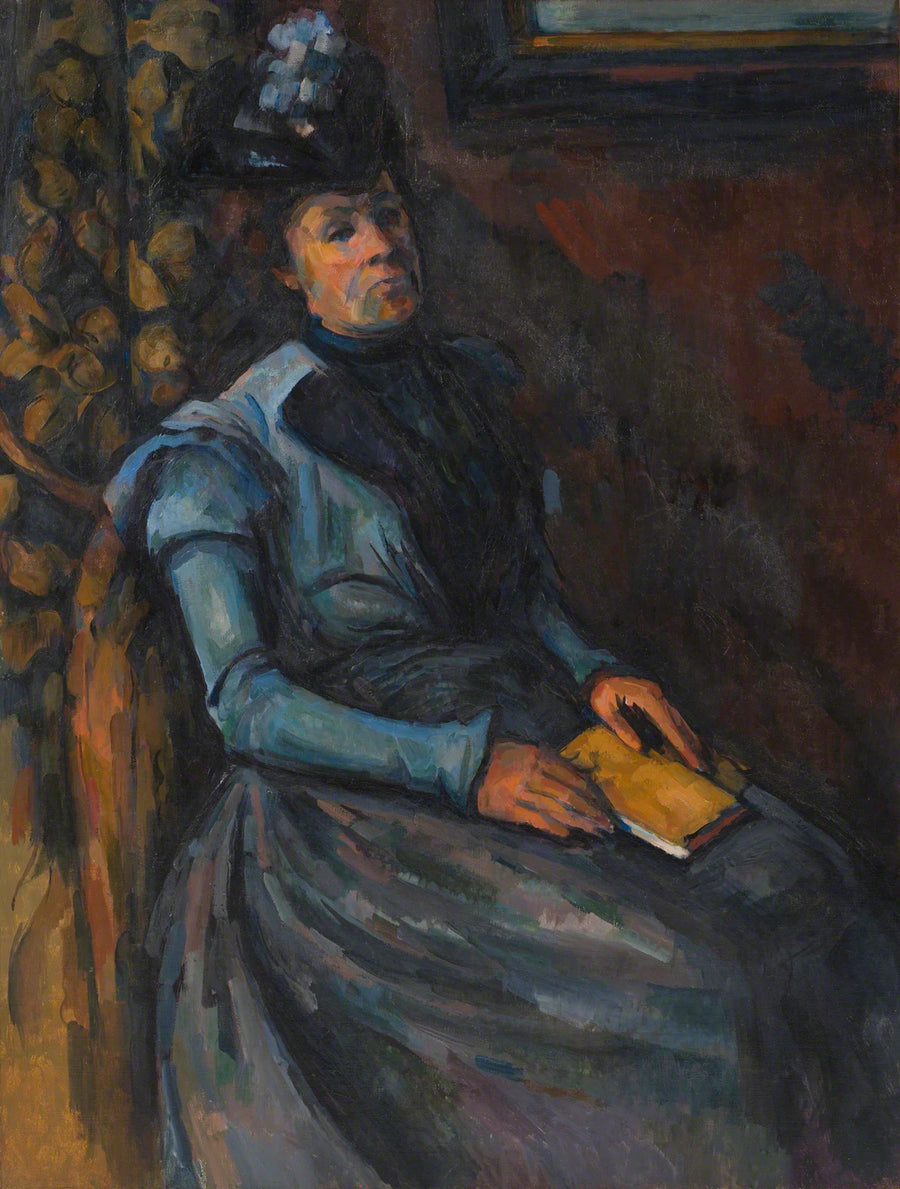 La Dama del libro - Paul Cézanne