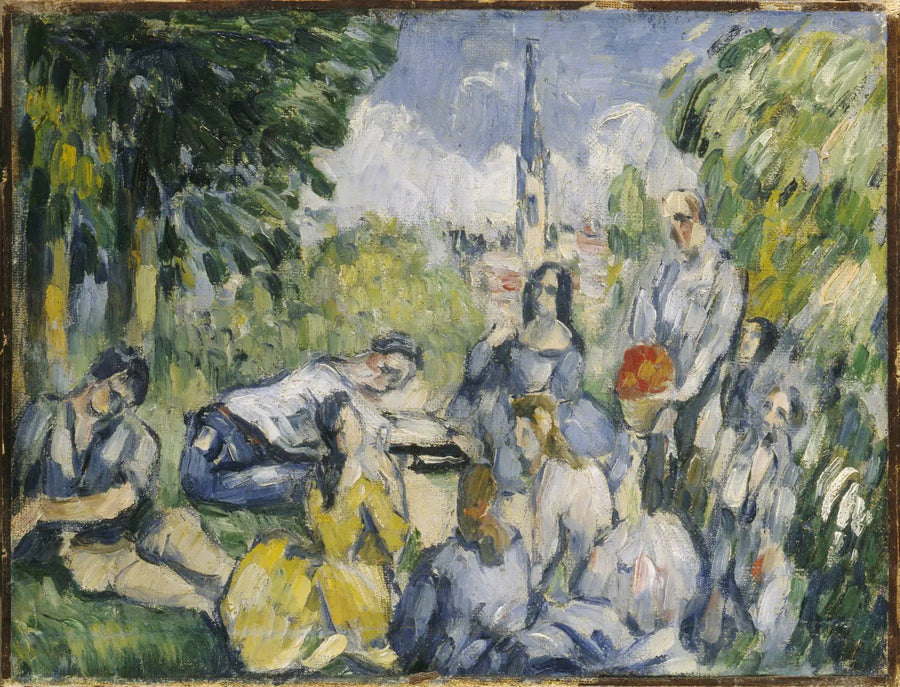 El Almuerzo sobre la hierba - Paul Cézanne