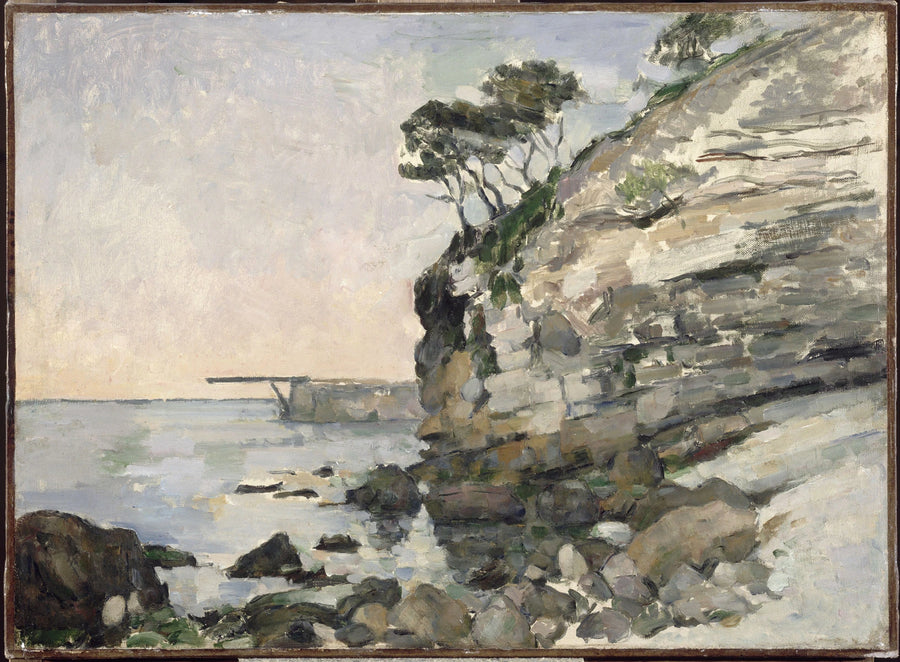 L'Estaque, efecto de la tarde - Paul Cézanne
