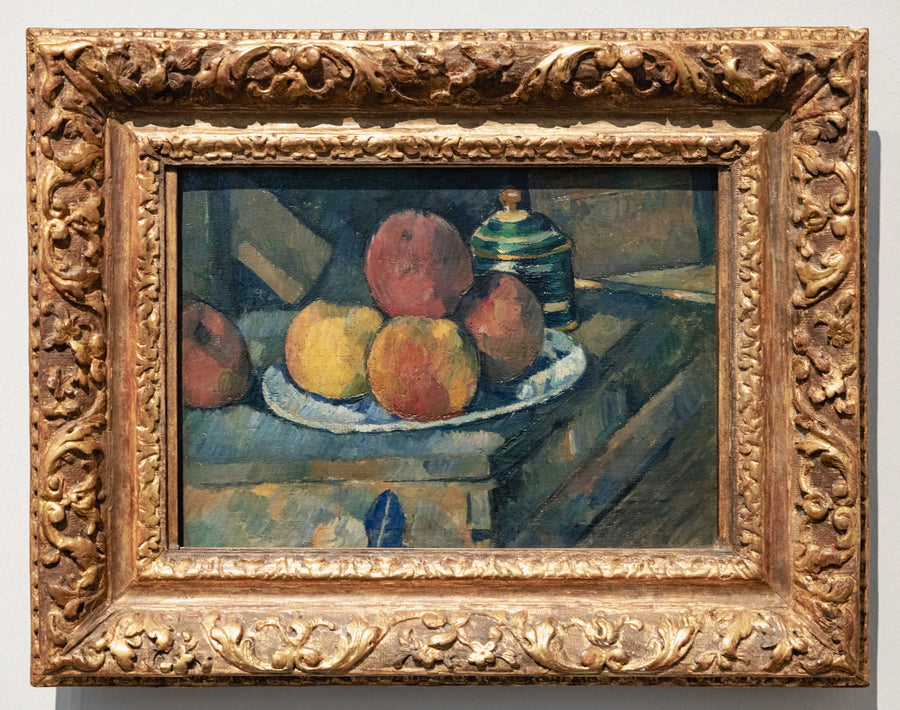 Frutas y azucarero - Paul Cézanne