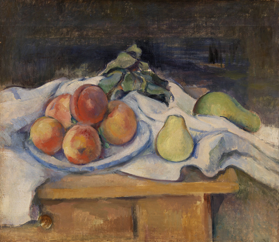Frutas sobre la mesa - Paul Cézanne