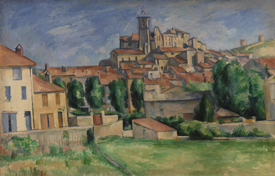 Gardanne (vista horizontal). - Paul Cézanne