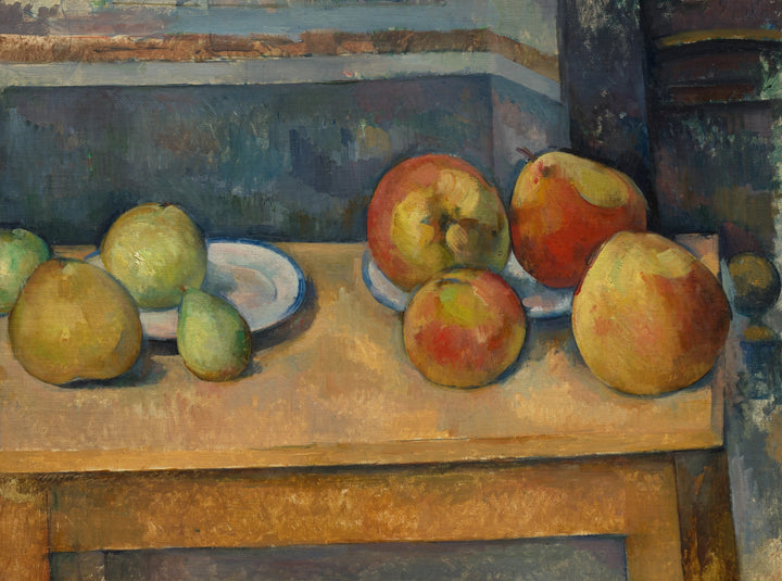 Manzanas grandes, alrededor de 1891 -1892 - Paul Cézanne