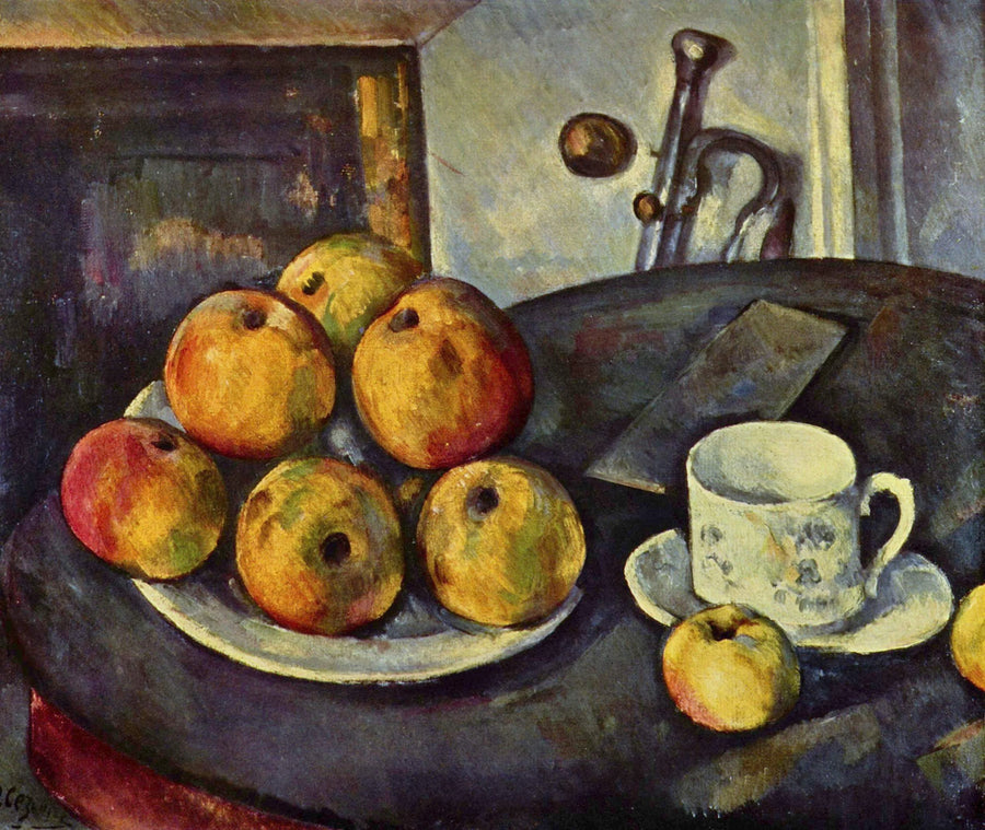 Las Grandes Manzanas - Paul Cézanne