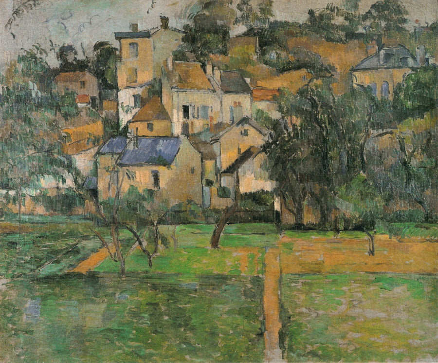 El Hermitage en Pontoise - Paul Cézanne
