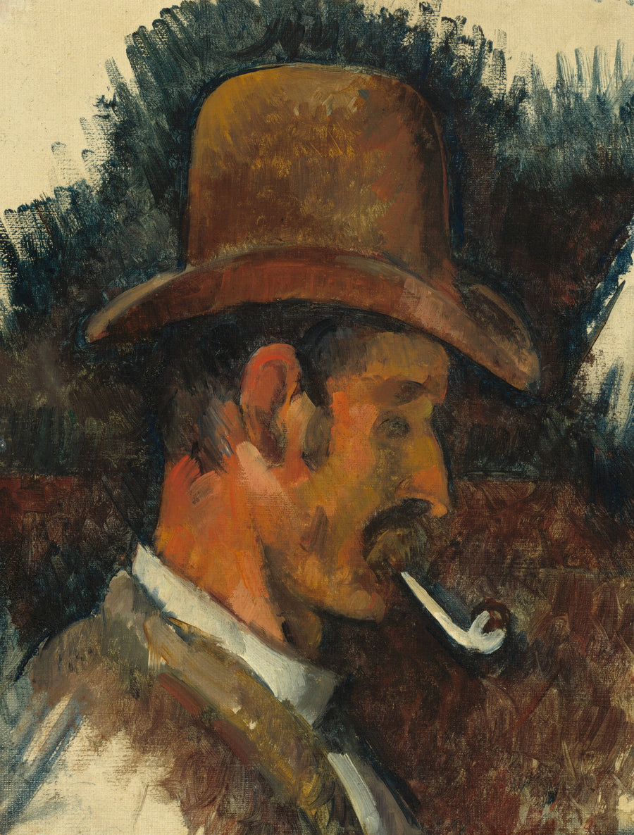 El Hombre con la pipa - Paul Cézanne