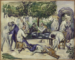 Los borrachos, 1876 -1877 - Paul Cézanne