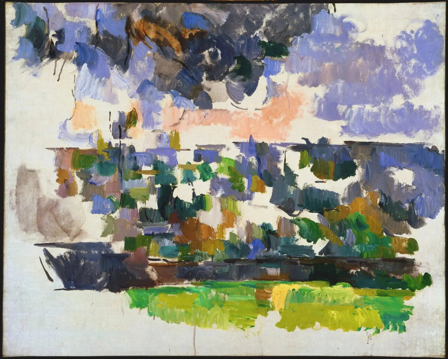 El Jardín de las Lauves - Paul Cézanne