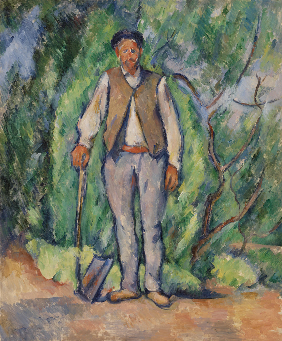El Jardinero - Paul Cézanne
