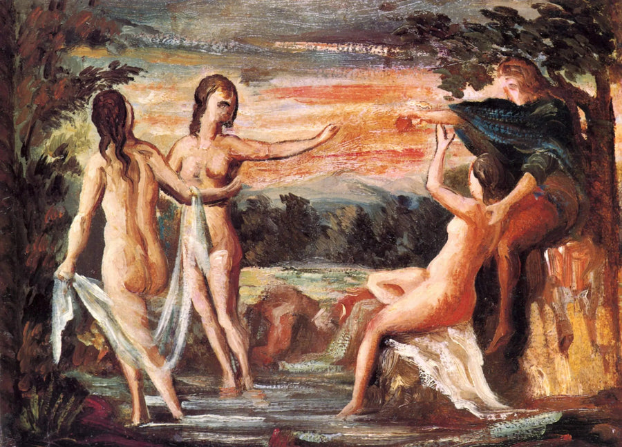 El Juicio de Paris - Paul Cézanne