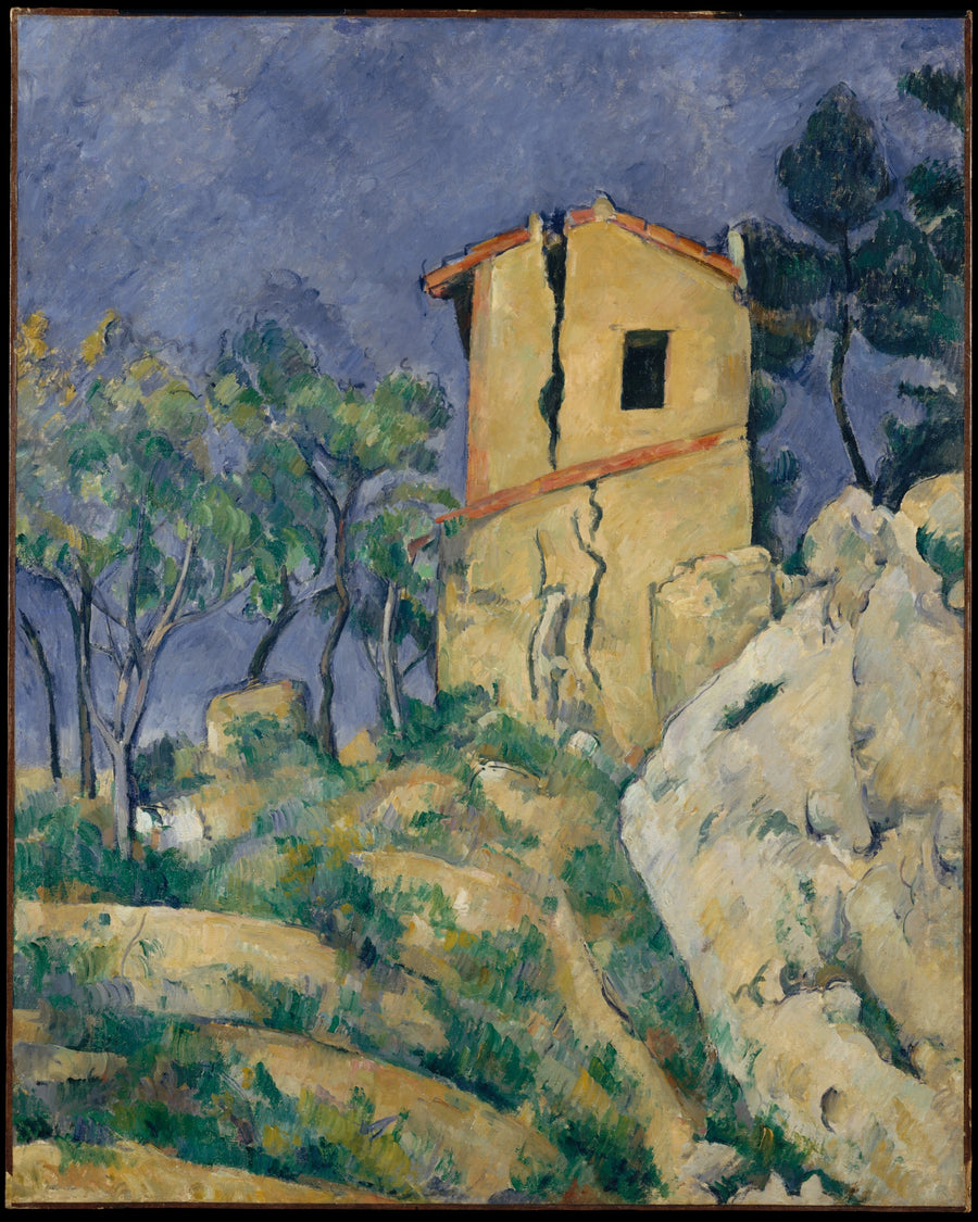 La Casa agrietada - Paul Cézanne
