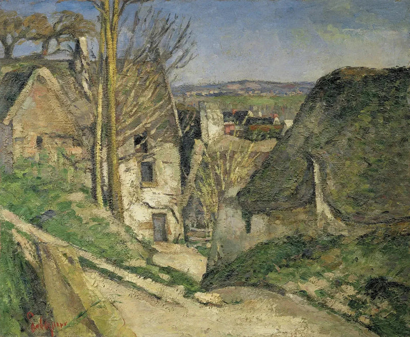La Casa del ahorcado - Paul Cézanne
