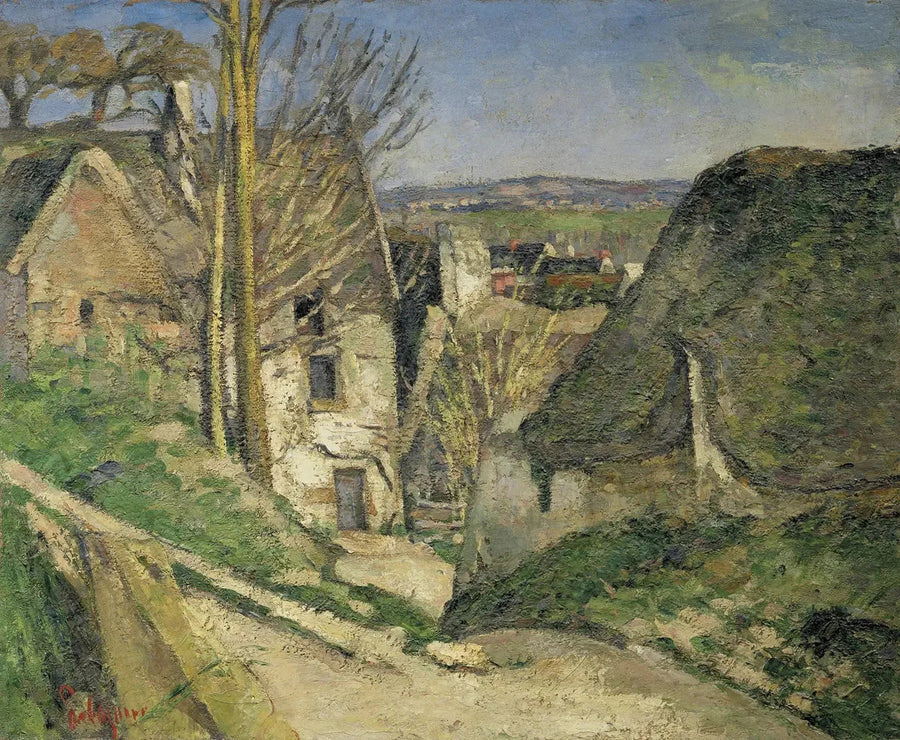 La Casa del ahorcado - Paul Cézanne